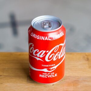 Blikje Coca-Cola